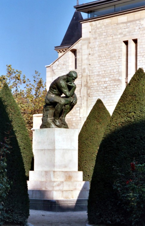 Le penseur, musée Rodin, Paris, 2005.