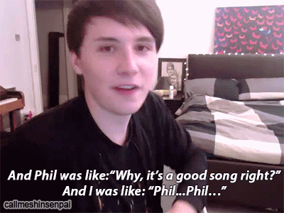 callmeshinsenpai: much flustered, very sputtering, all caused by Phil