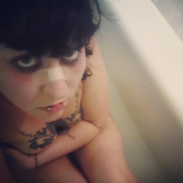 hexhypoxia:  Aftermath of a late.night shoot with @kramerstudios . May or may not
