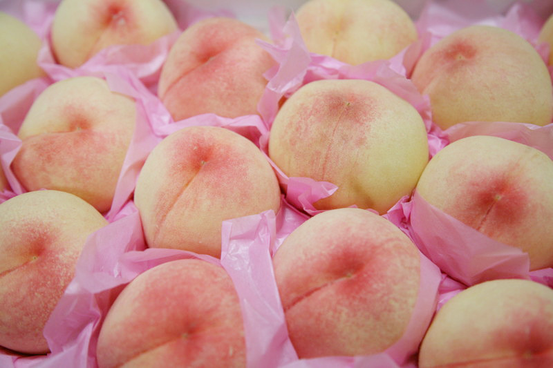 petitcho:  もも🍑 岡山の桃 