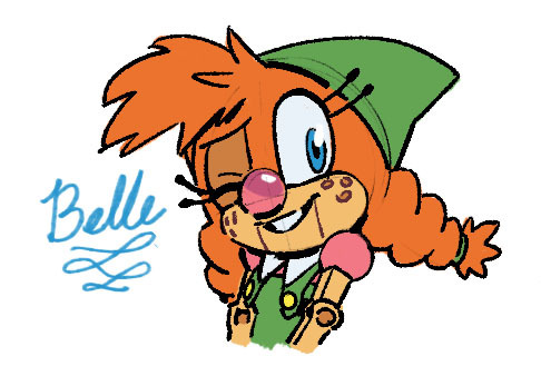 spiritsonic: Oop, the news is out about my first new character for IDW Sonic! Meet Belle, I’m 