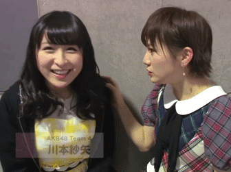 okdnn: AKB48 Request Hour 2017 Backstage Camera - Okada Nana GIFs