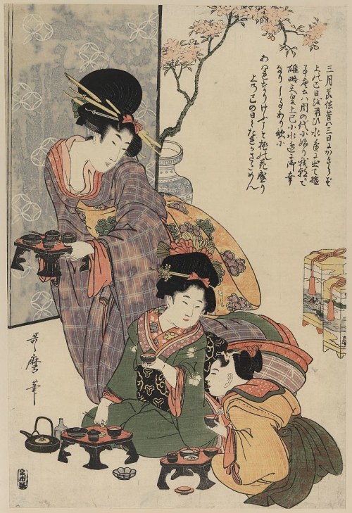Hinamatsuri (LOC) by The Library of Congress Kitagawa, Utamaro,, 1753?-1806,, artist. Hinamatsuri [b