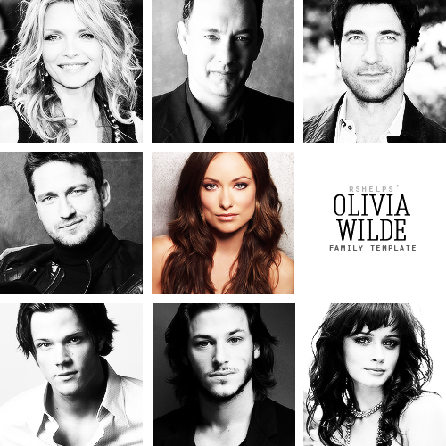 Olivia Wilde Family Template↳ requested by anonymousMother: Michelle Pfeiffer, 55 (Could be 50-56)Fa