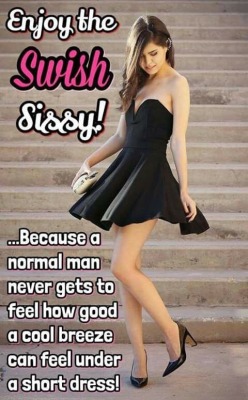 sissy-queer-wannabe:ESPECIALLY when you DON’T WEAR PANTIES so your DICK AND BALLS are UP FOR GRABS.  ;-)