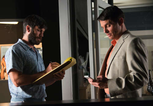 mynewplaidpants:  Wes Bentley & James Marsden in Welcome to Me