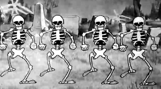 saturdaycartoons:  The Skeleton Dance (1929) dir. Walt Disney