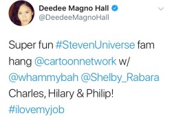 crewniverse-tweets:  Some of the Steven Universe fam