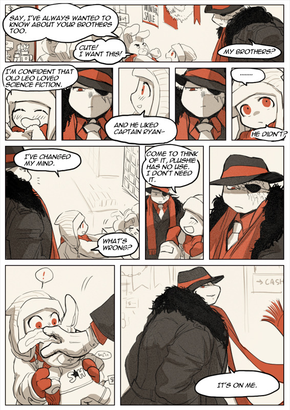 zibanitu6969:       TMNT fancomic “Dimension M Red and Black”#8 page 1-4/4 *Previously