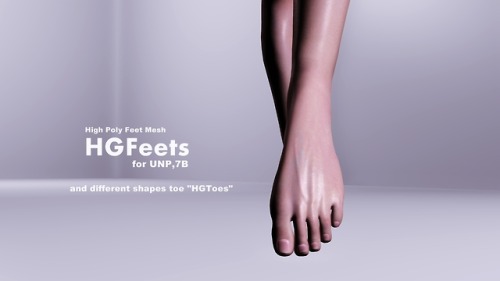 haijin-a:
“  【MOD】HGFeets for UNP,7B  http://helloworld-tes.com/2018/07/21/post-2919/
足フェチによる足フェチのための足メッシュできたんでどうぞ
”