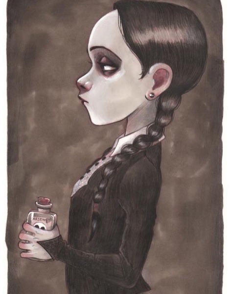 cutegothic:Wednesday by Marie Avril