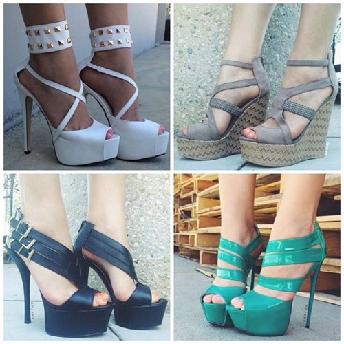 cuteelvinaaliciouzzz: #shoes #fashion #footwear #accessories #pumps #platform #pumps #wedges #shoega