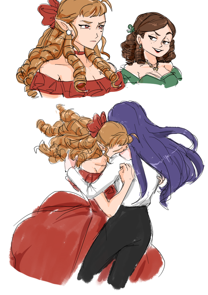 quinn and mistress doodles to warm up