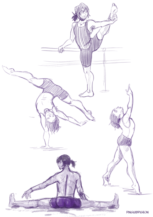 pinguidpigeon - Drew some flexible Zawa’s. He must be doing...