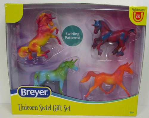 It’s Toy Time Tuesday!With…Breyer Unicorn Swirl Gift Set!This is a new set that came out with