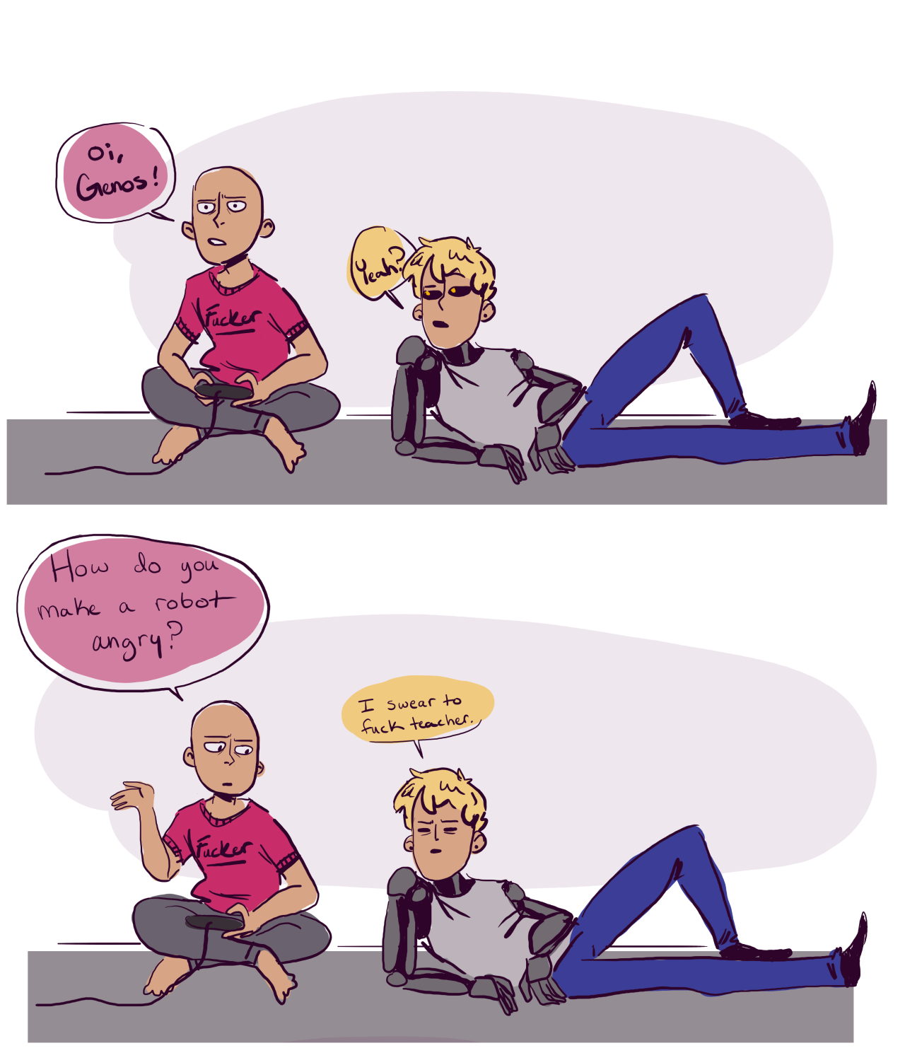 iracasa:  he’d kill you too if he could. 