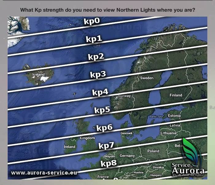 We need ~4th level of aurora activity to have a chance for a meeting ;)
You can find more interesting info about aurora predictions on aurora-service.eu. We are going to use it in our Aurora quest ;)