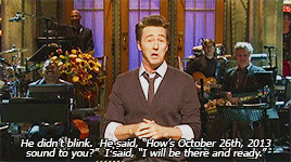 Edward Norton  Saturday Night Live (October 26, 2013)