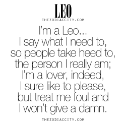 zodiaccity:  Zodiac Leo. For more zodiac fun facts, click here.