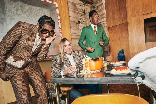 Gucci by Harmony KorineA$AP Rocky, Iggy Pop and Tyler, The Creator.