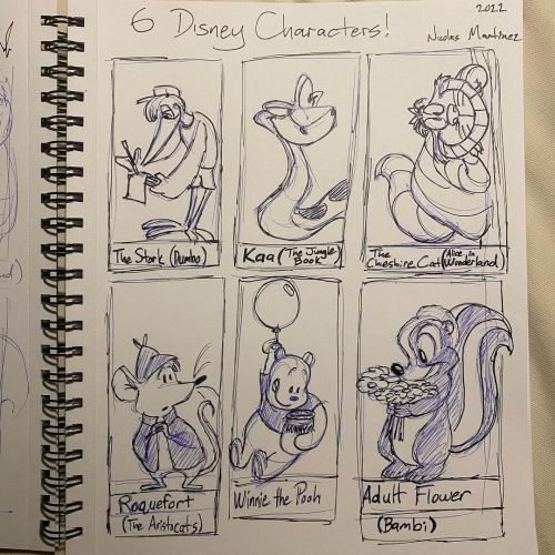 I tried my hand at the 6 Disney Characters meme. The theme I gave myself was characters voiced by St