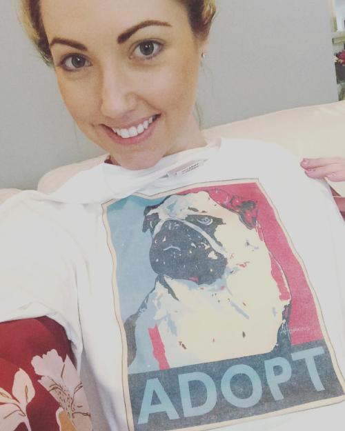 Thank you so much for the shirt Allen! I&rsquo;ll be taking some fun pics in it #puglife #pugres