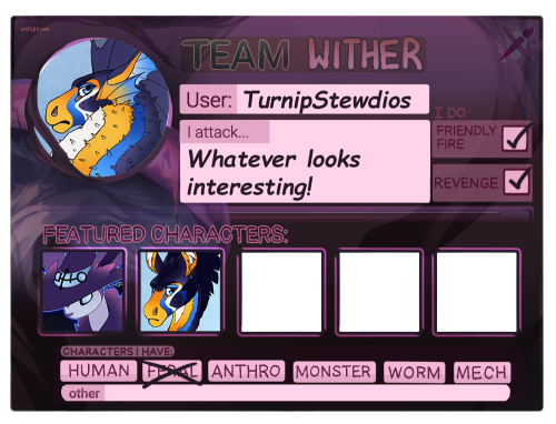 Joining Art Fight This Year!https://artfight.net/~TurnipStewdios