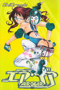 artbookisland: Air Gear #6 cover. Oh Great!