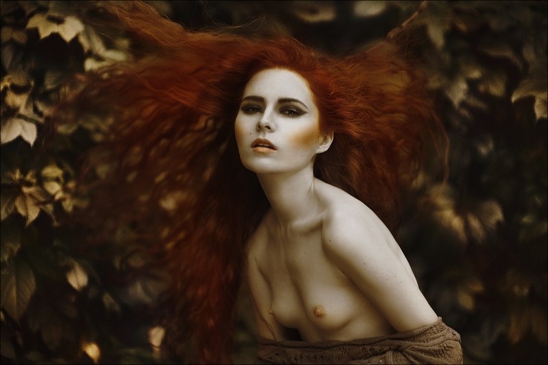 multitalented - and beautiful:Kristina Kazz.best of erotic photography:www.radical-lingerie.com