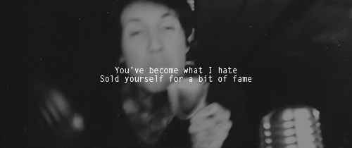bandsoffthewalls:  Bite My Tongue by You Me At Six ft Oliver Sykes of Bring Me The Horizon. 