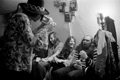 Just Hanging Out With Janis Joplin And Jimi Hendrix, 1968.