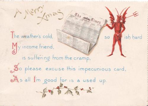 collectorsweekly:Have a Creepy Little Christmas with These Unsettling Victorian Cards