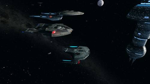 Guardian, Steamrunner, and Sabre classes in Star Trek: Online