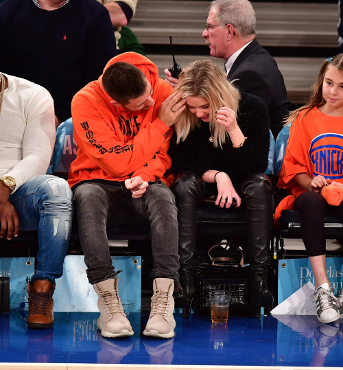 November 25, 2016 - Charlotte Hornets Vs. New York Knicks game in New York City.