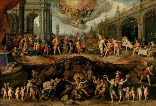 Frans Francken the Younger (1581-1642), &lsquo;Allegory of Man’s Choice Between Virtue and