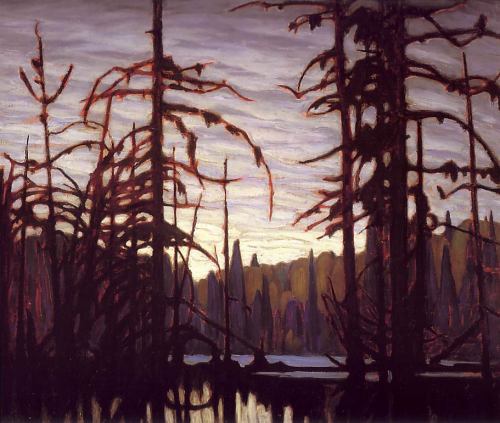 Lawren Harris - Beaver Swamp, Algoma. 1920. Oil on canvas.