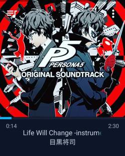 This song makes you feel like a superhero whenever it blasts!   #persona5 #lifewillchange