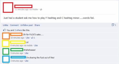 georgetakei:  Found this on a page called That’s Messed Up… And the wit here is sharp.