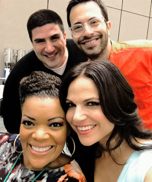 Lana and Colin with Yvette Nicole Brown at SDCC 2015
