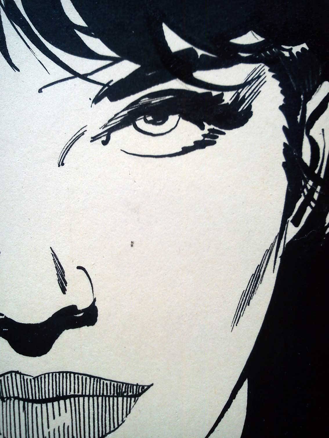 Panel from Modesty Blaise: Million Dollar Game, by Peter O’Donnell and Enric Badia