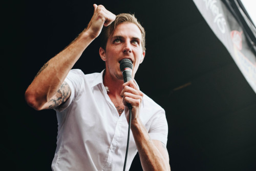 John O’Callaghan of The Maine • Warped Tour • Tinley Park, IL by Cassie Deadmond on Facebook.Flickr 