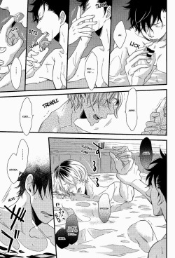 yaoimakesmyworldgoround:  Tonight, Tonight by SekimoriPairing: Kuroo x Kenma 