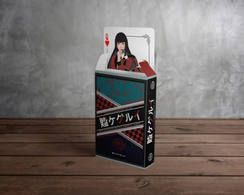 Kakegurui Playing Cards Deck, completely customized and packaged, is now available on my store! You 