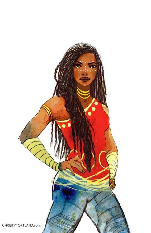 bobjackets:WW redesign by Christy Tortland. Thanks for sharing my art! :)