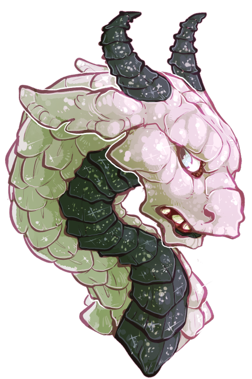 sphenodontia:  some random busts for fr dragons  