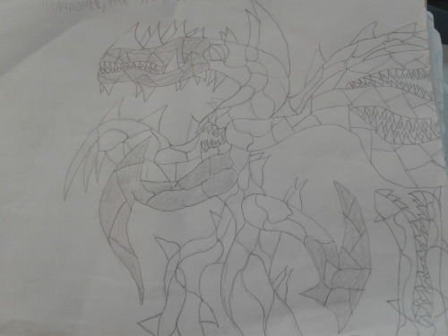 Olundar The Great DragonDecided To Give Olundar A Semi Ultimate Form And This Is How It Came Out, Making