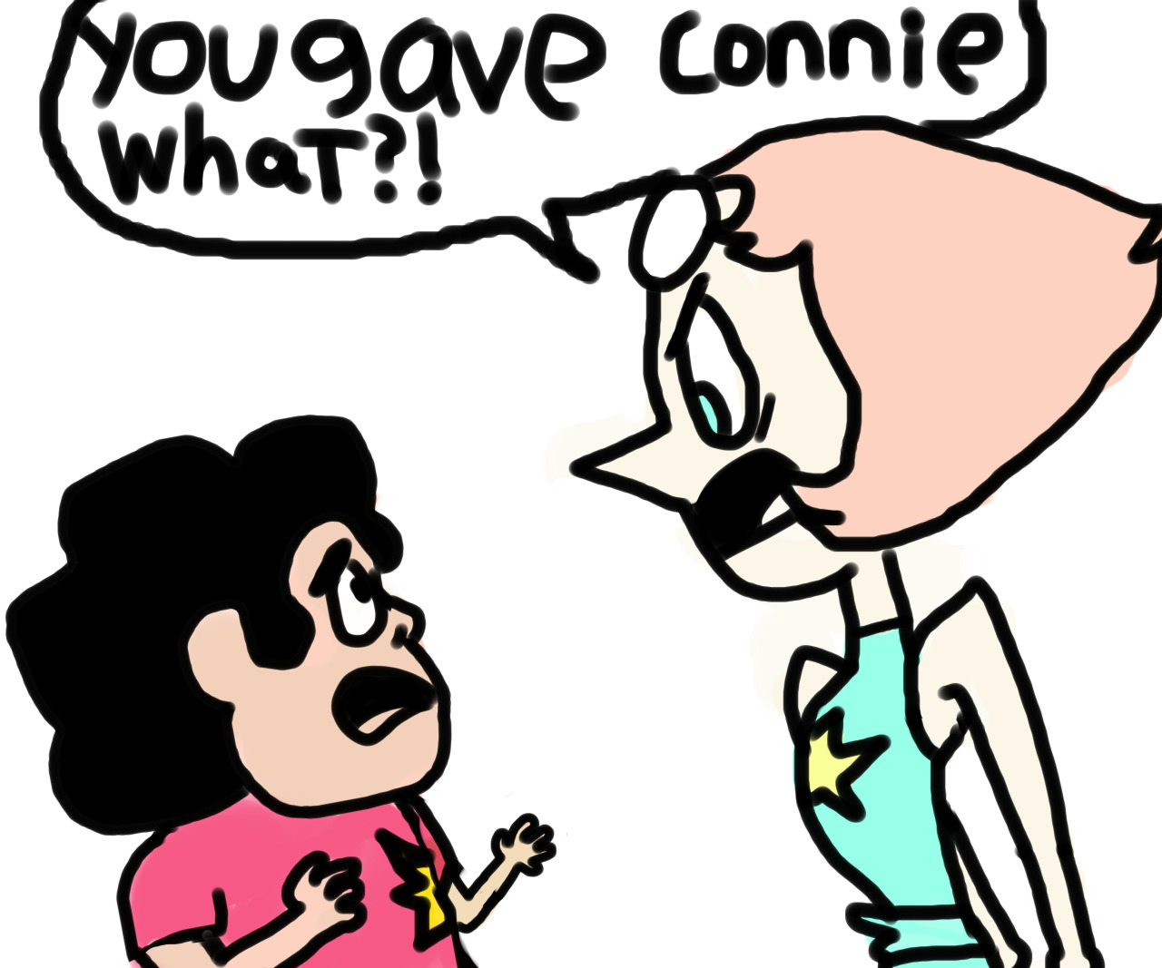 So “Nightmare Hospital” is about steven giving Connie Rose´s sword and i doubt