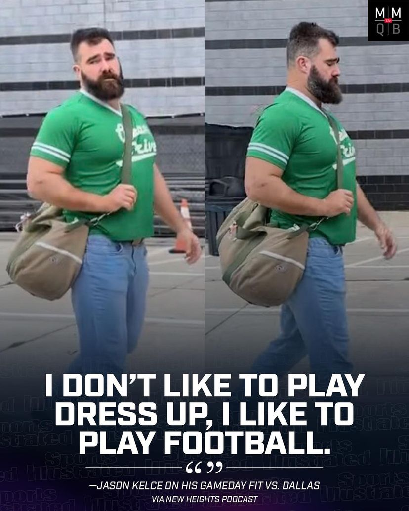 jason kelce outfit