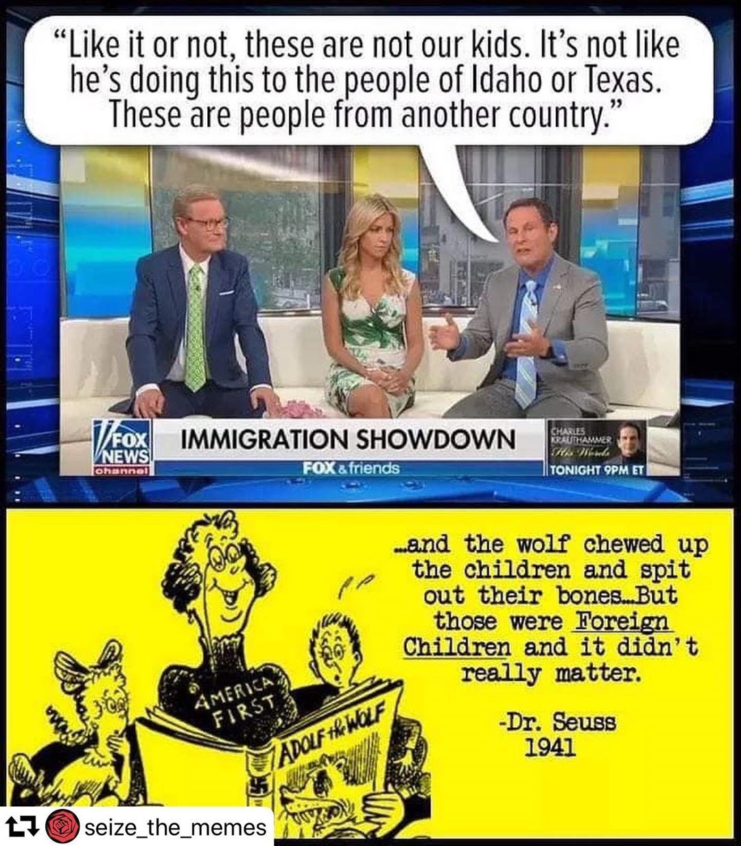 cicada57:#repost @seize_the_memes ・・・ i love hearing @foxnews respond to concentration