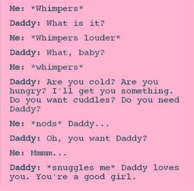 Daddys good girl tumblr